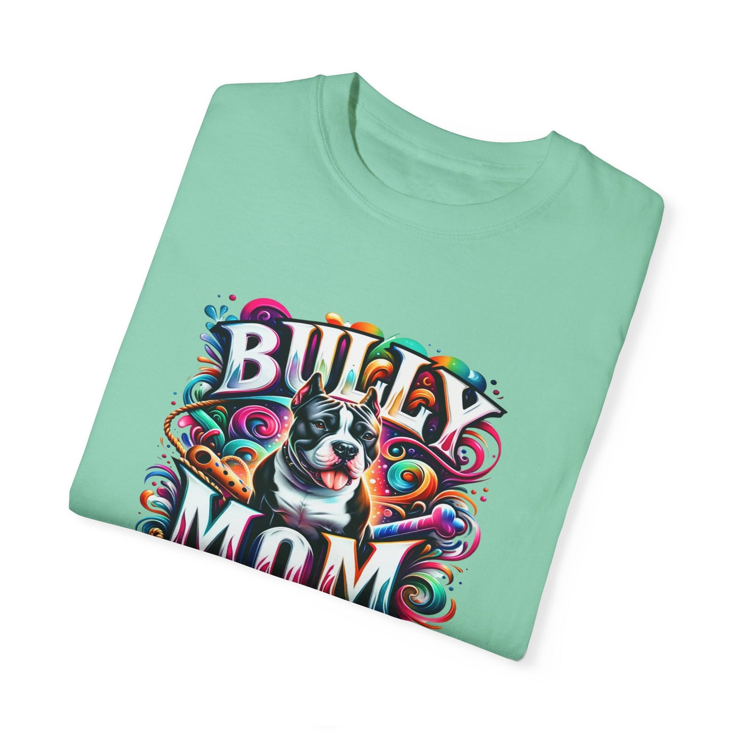 Tie Dye Bully Mom T-shirt