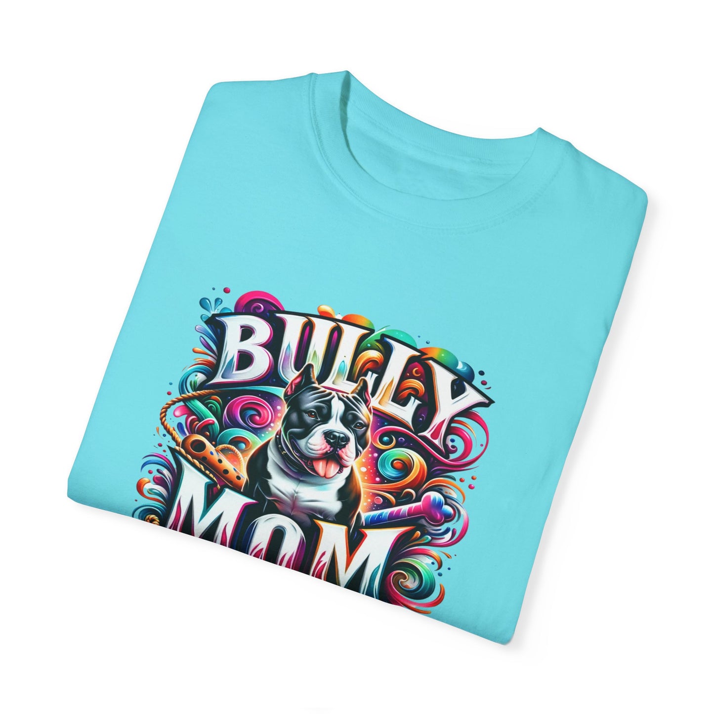 Tie Dye Bully Mom T-shirt