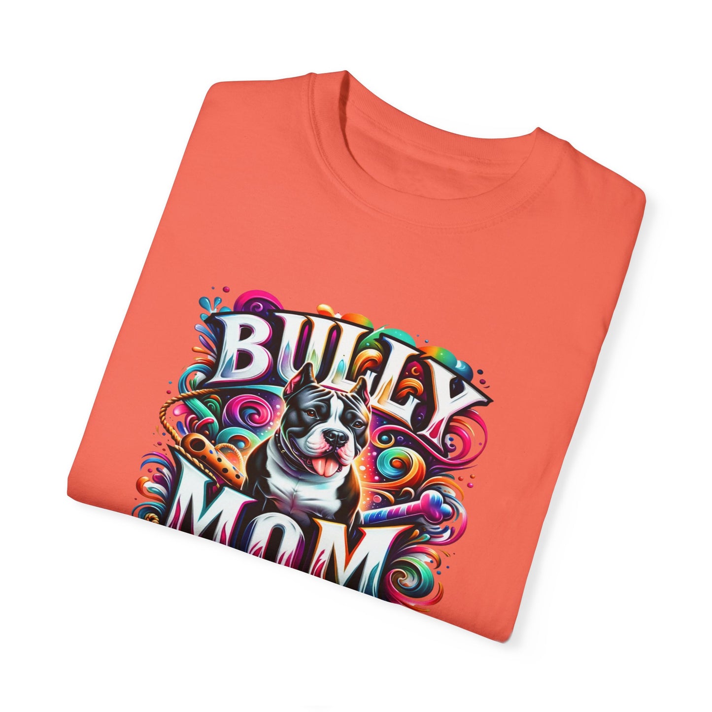 Tie Dye Bully Mom T-shirt