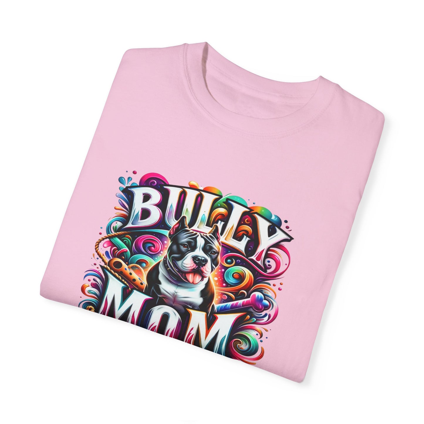 Tie Dye Bully Mom T-shirt