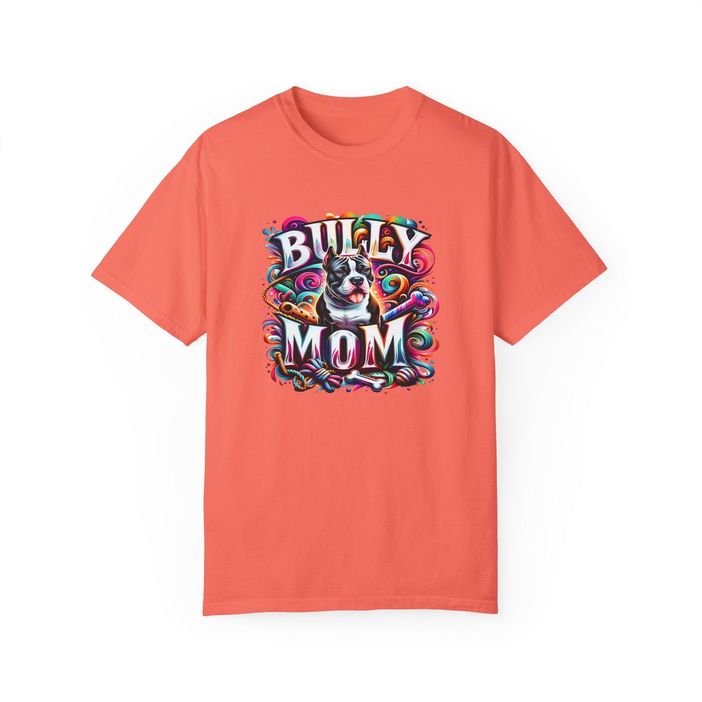 Tie Dye Bully Mom T-shirt