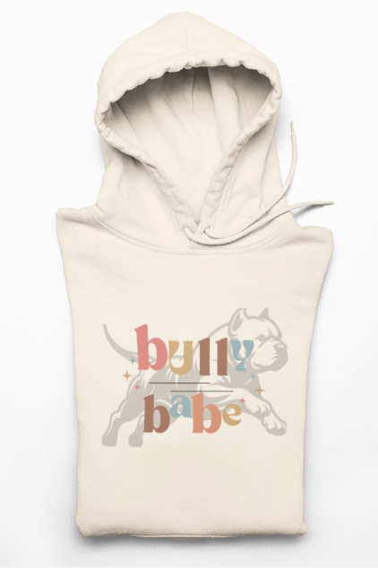 Bully Babe Hoodie - American Bully Inspired Lightweight Sweatshirt