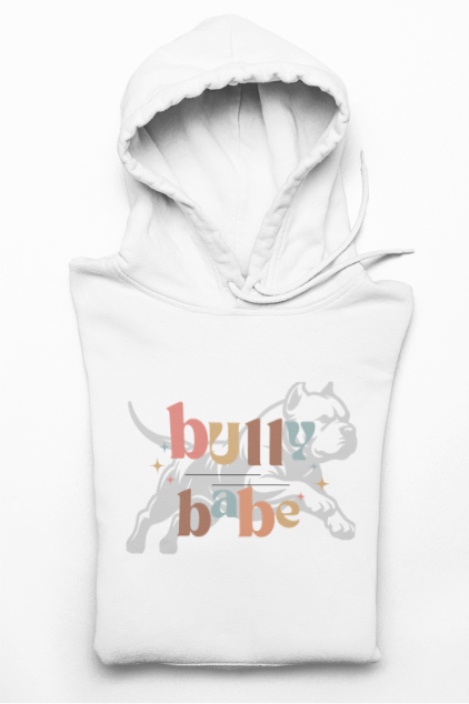 Bully Babe Hoodie - American Bully Inspired Lightweight Sweatshirt