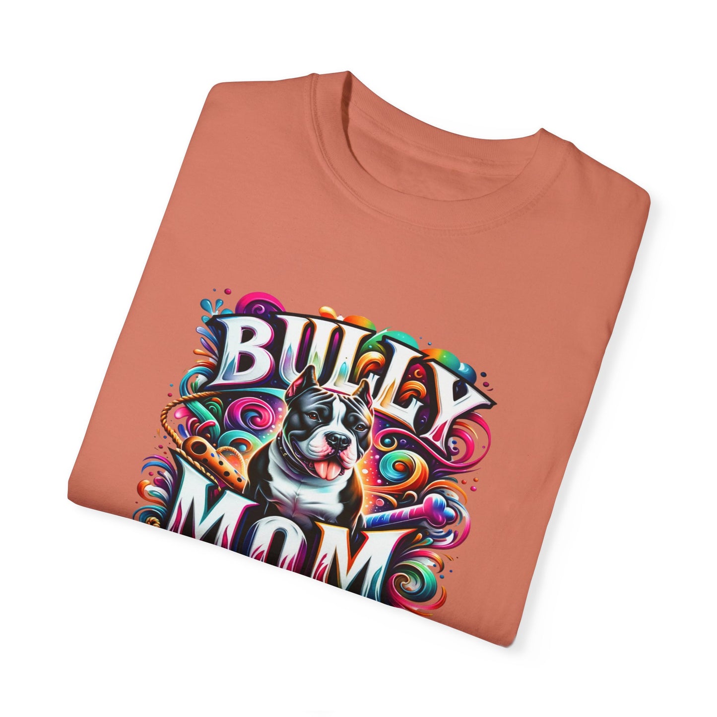 Tie Dye Bully Mom T-shirt