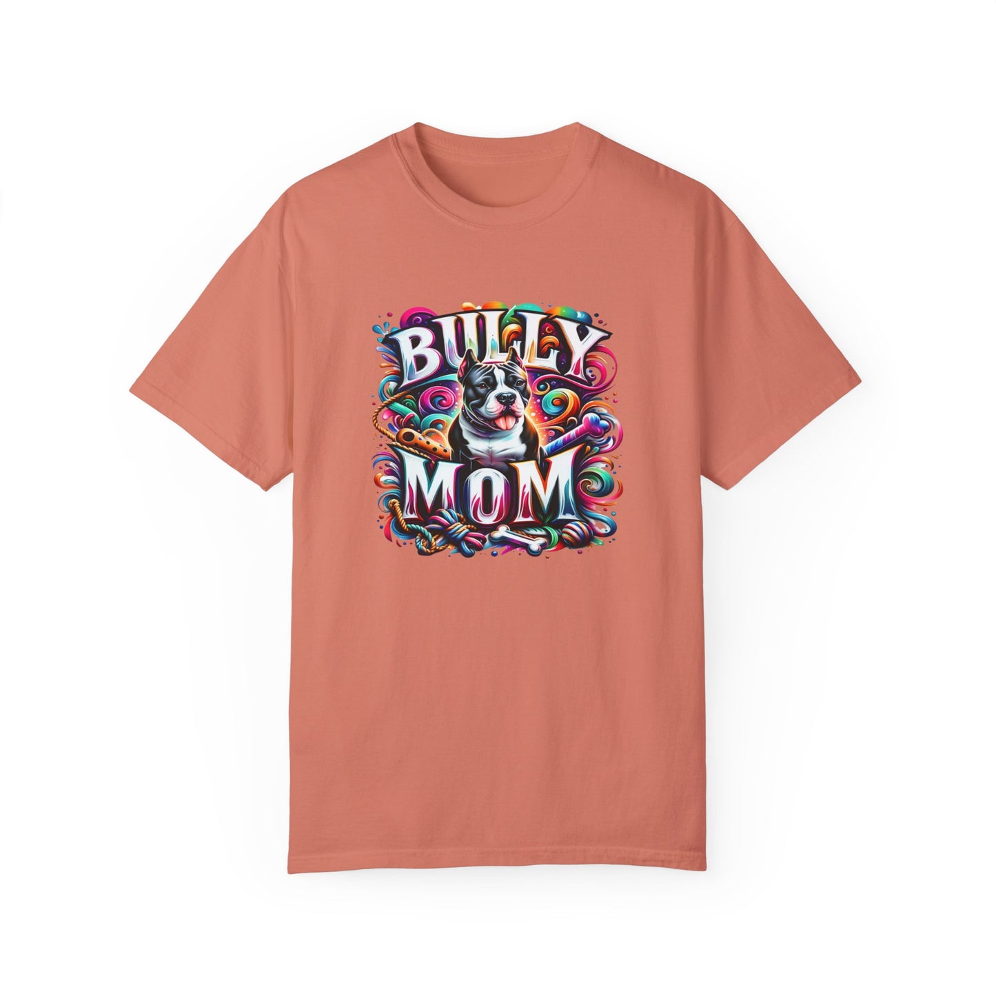 Tie Dye Bully Mom T-shirt