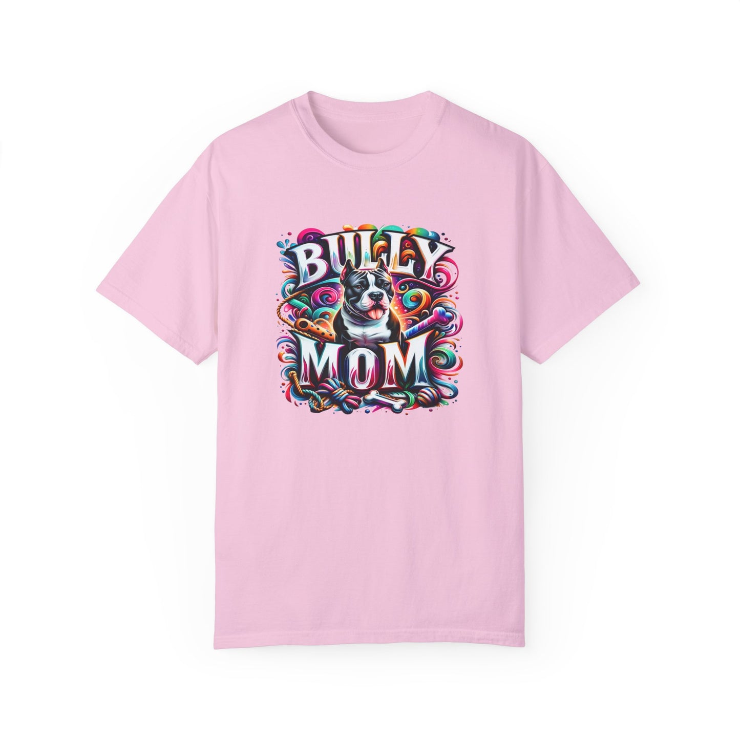 Tie Dye Bully Mom T-shirt