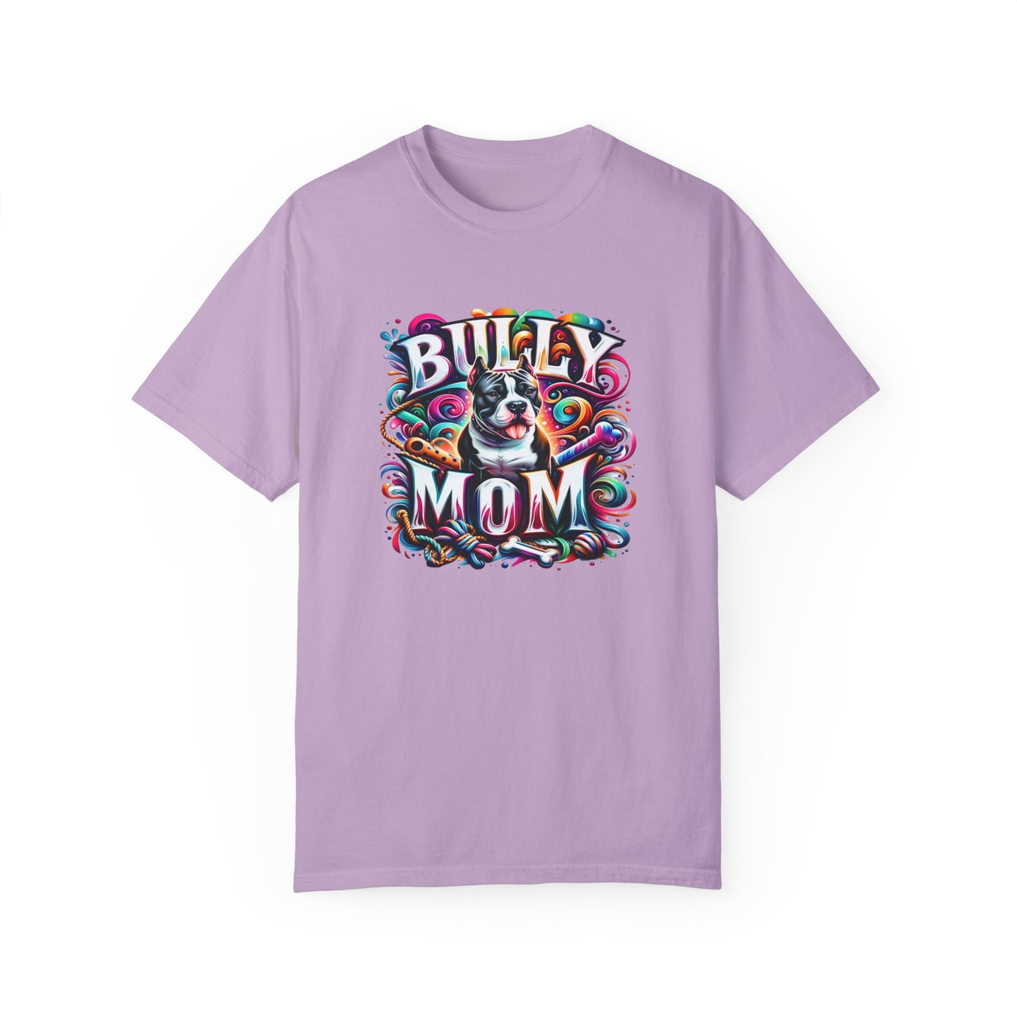 Tie Dye Bully Mom T-shirt