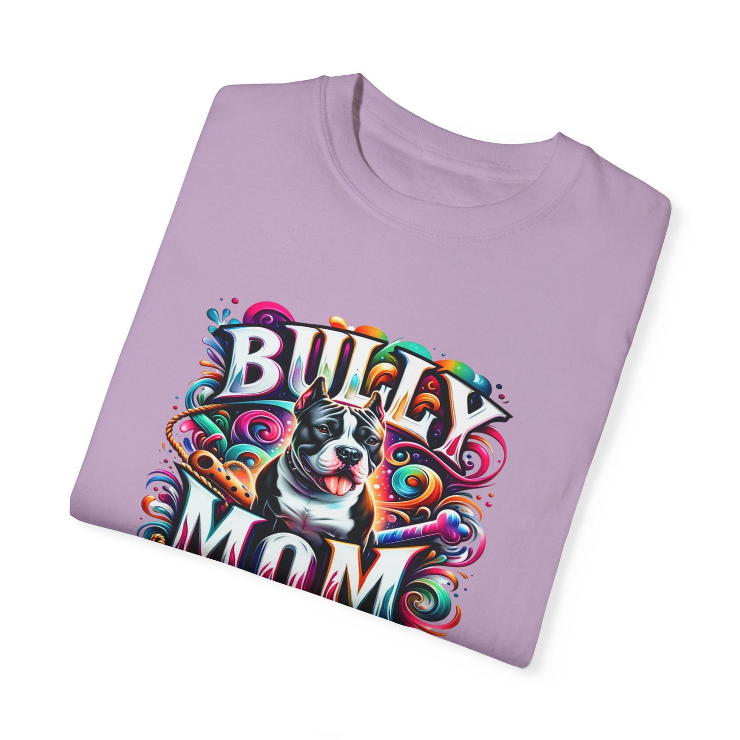 Tie Dye Bully Mom T-shirt