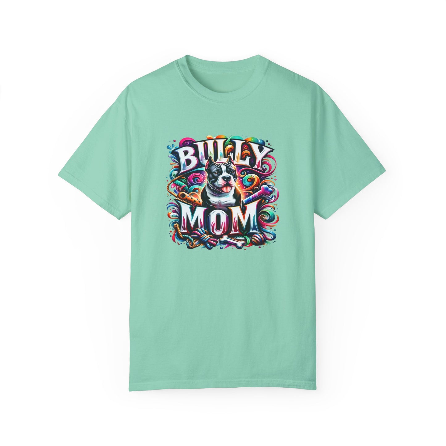 Tie Dye Bully Mom T-shirt