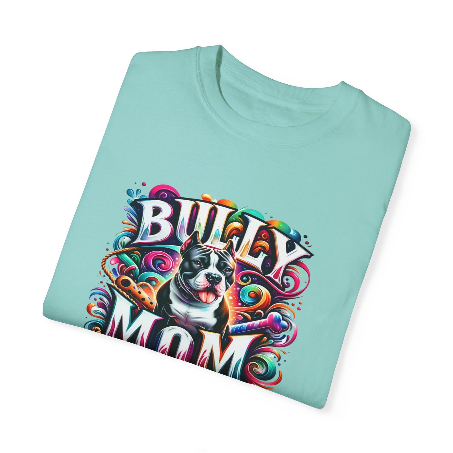 Tie Dye Bully Mom T-shirt